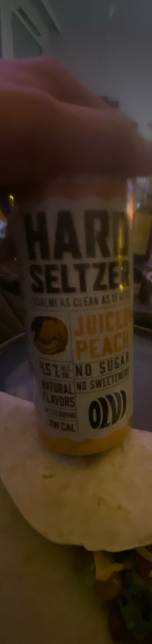 Hard Seltzer Juiced Peach, Finland