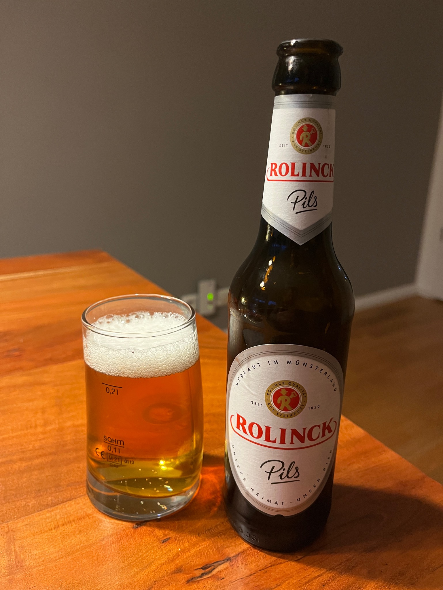 Rolinck Pilsener Premium, Privatbrauerei A. Rolinck