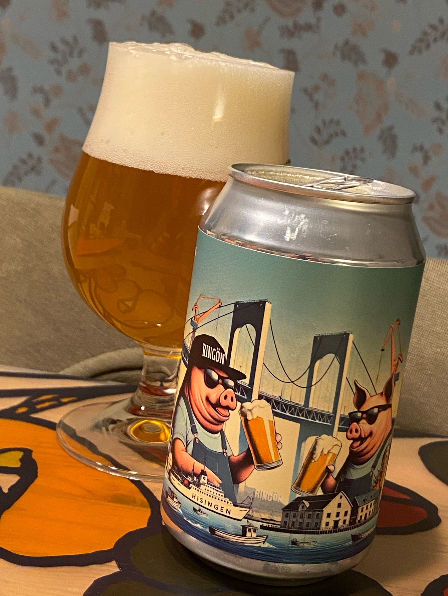 WÄSTKUST SESSION IPA, Två Feta Grisar