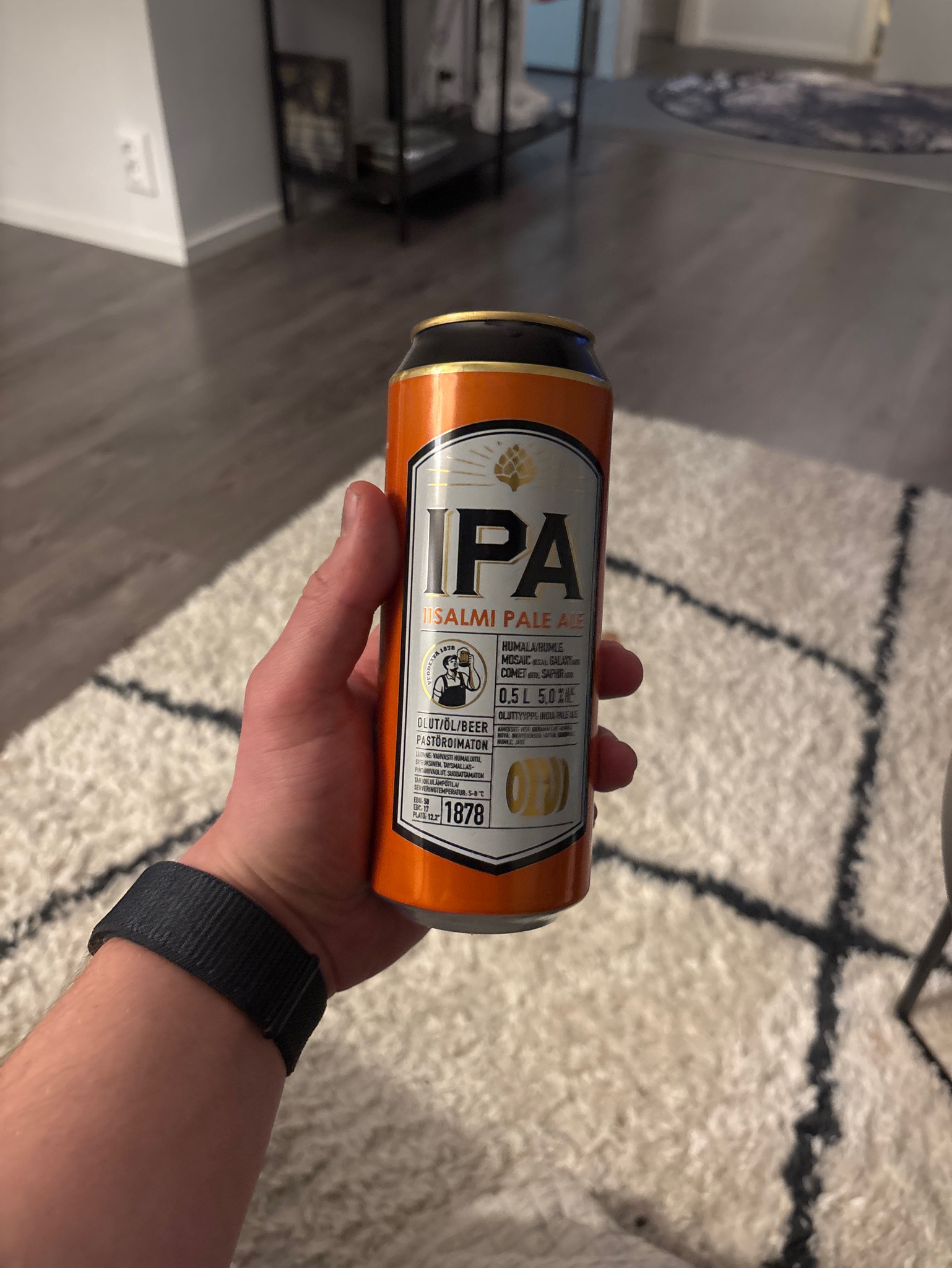 Olvi IPA 5.0%, Finland