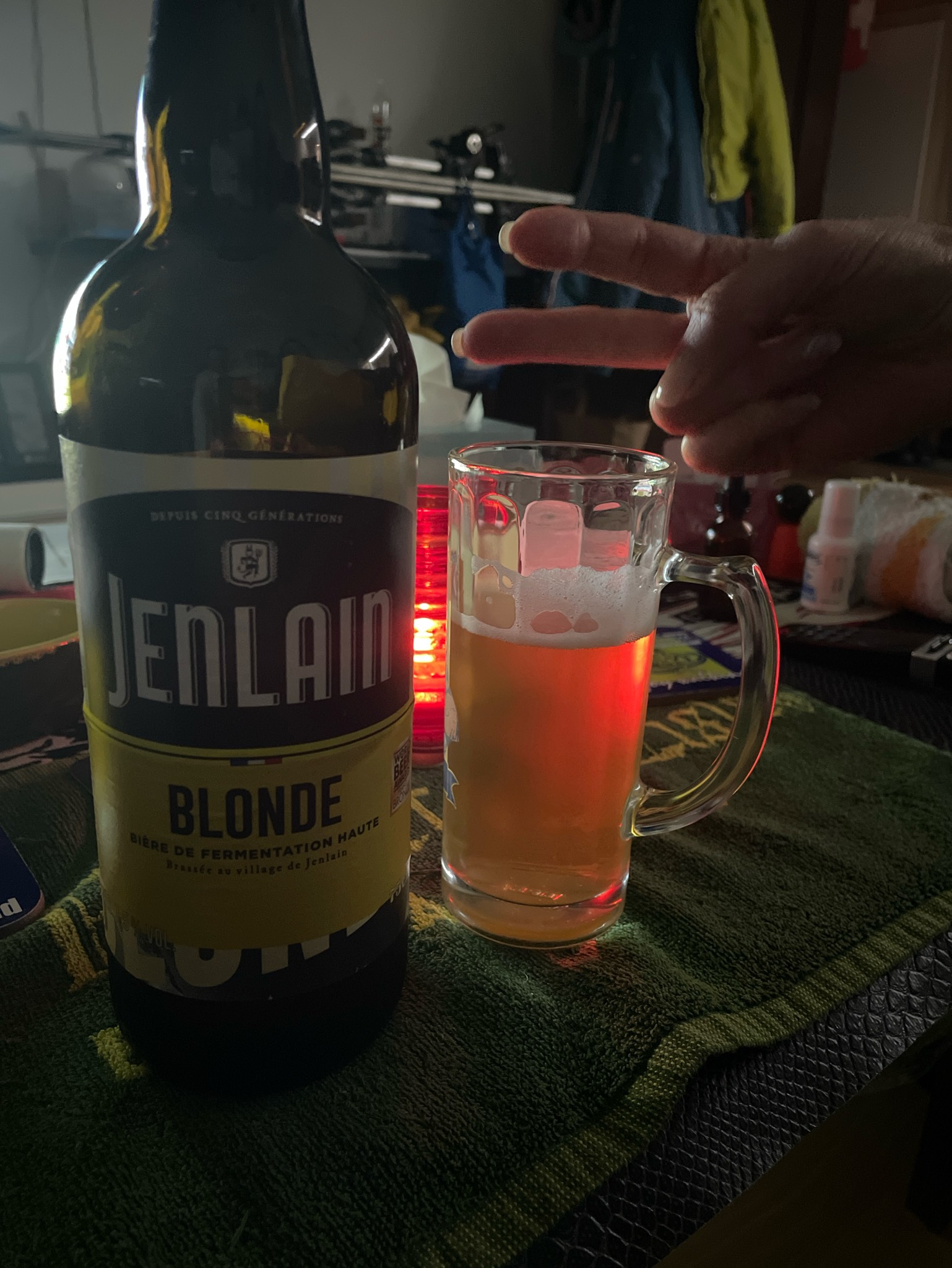 Jenlain Blonde 7.5%, Brasserie Duyck