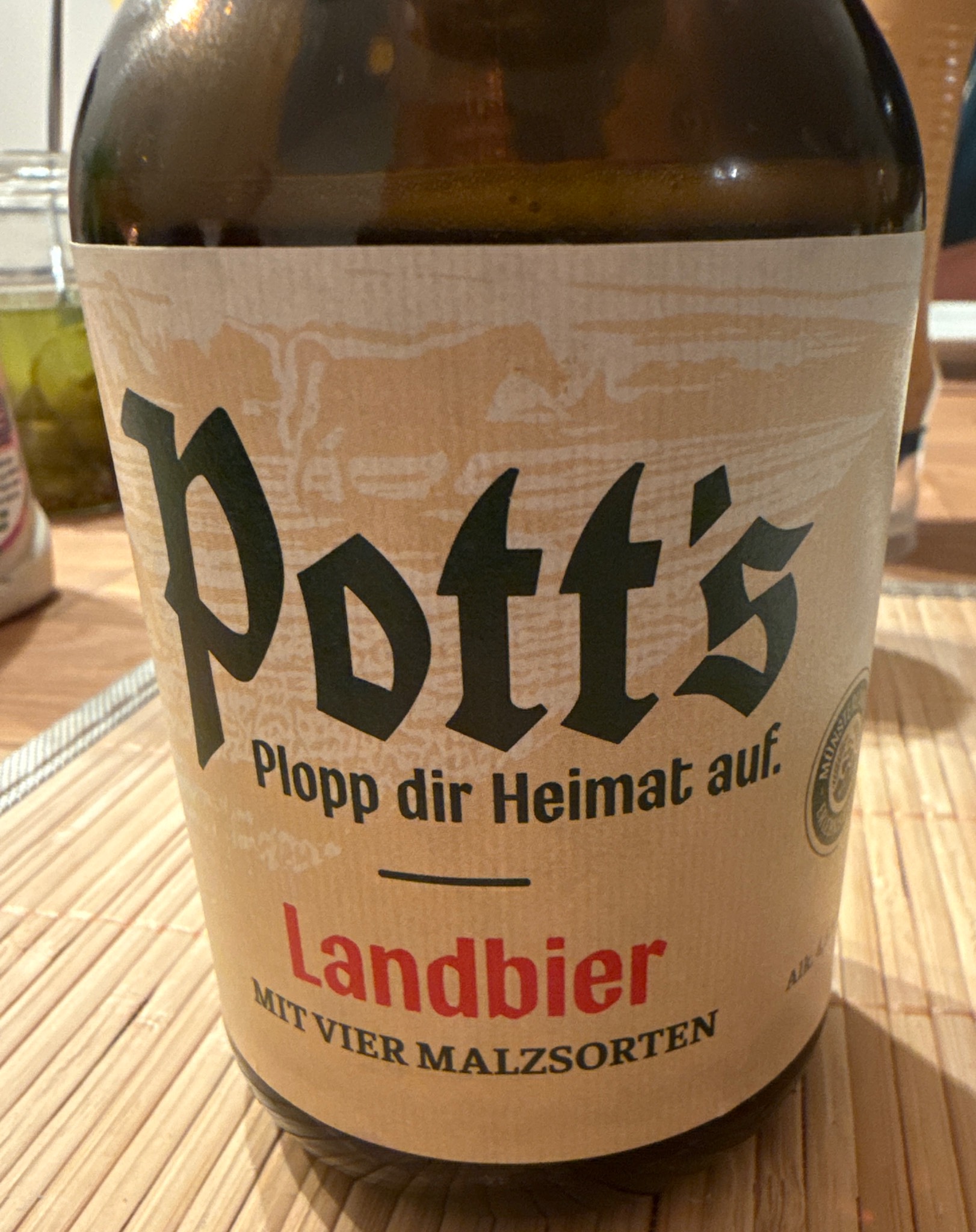 Pott's Landbier, Pott's Brauerei