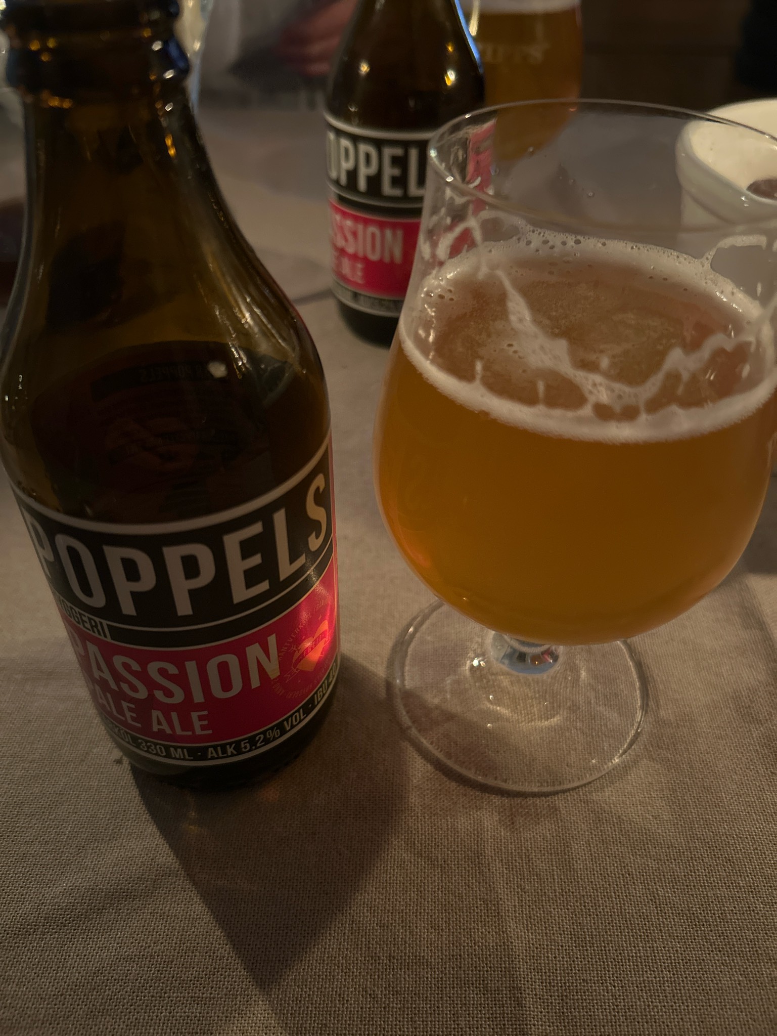 Passion Pale Ale, Sweden