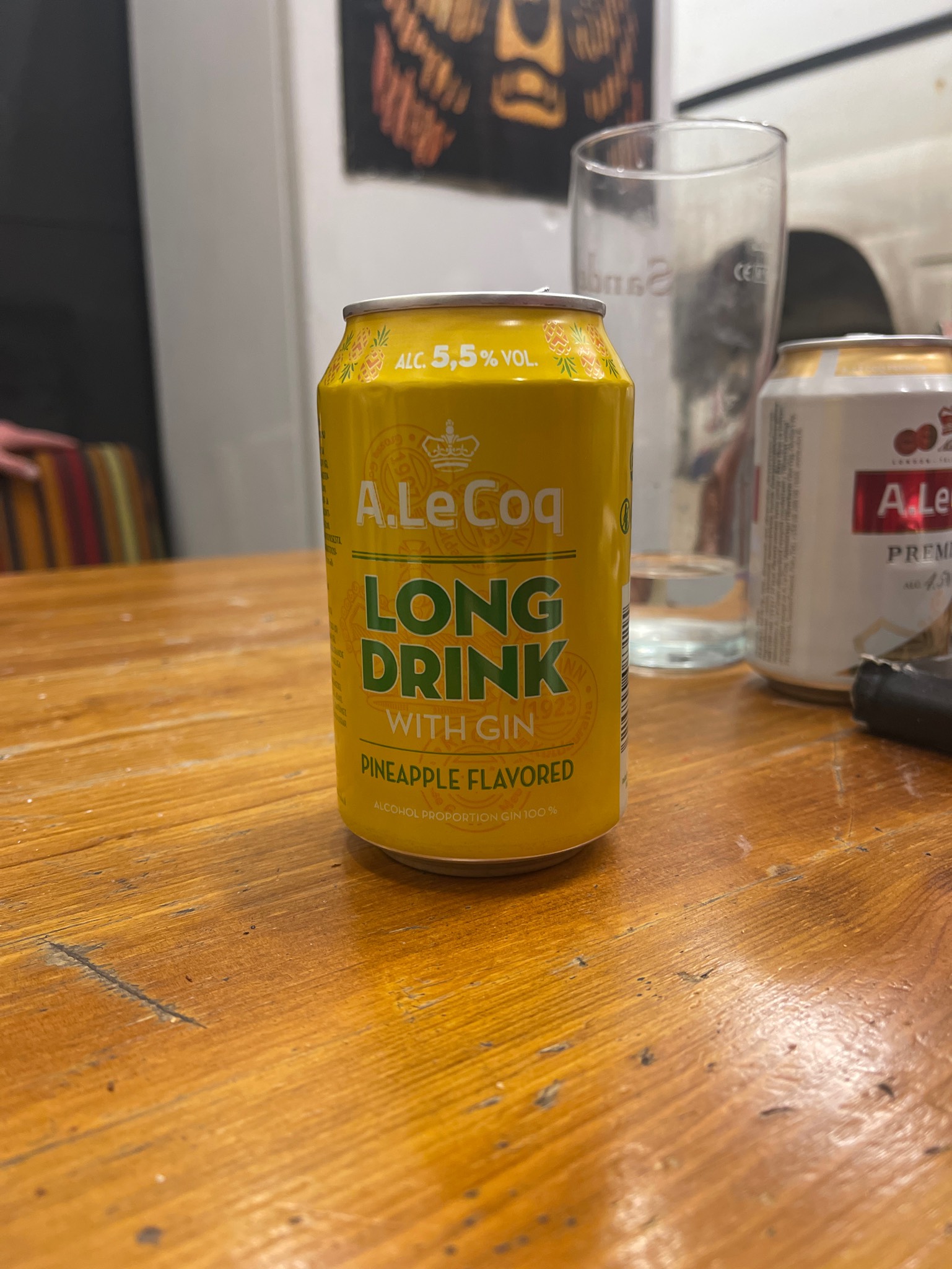A.Le Coq GIN Pineapple Long Drink, A. Le Coq (Olvi)