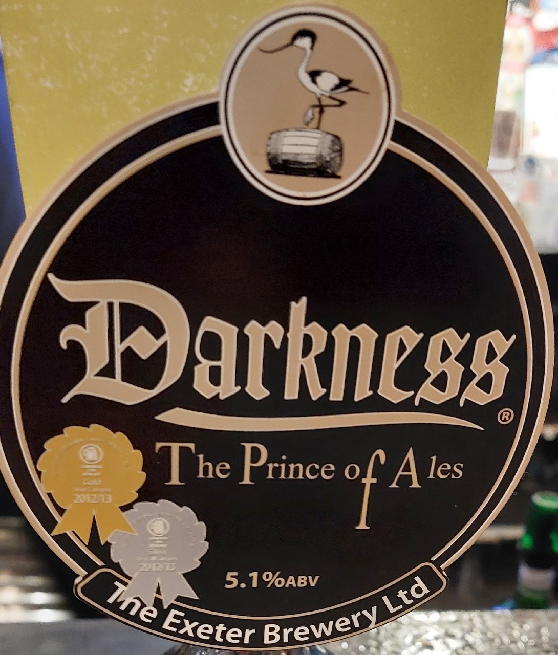 Darkness, Exeter Brewery Ltd