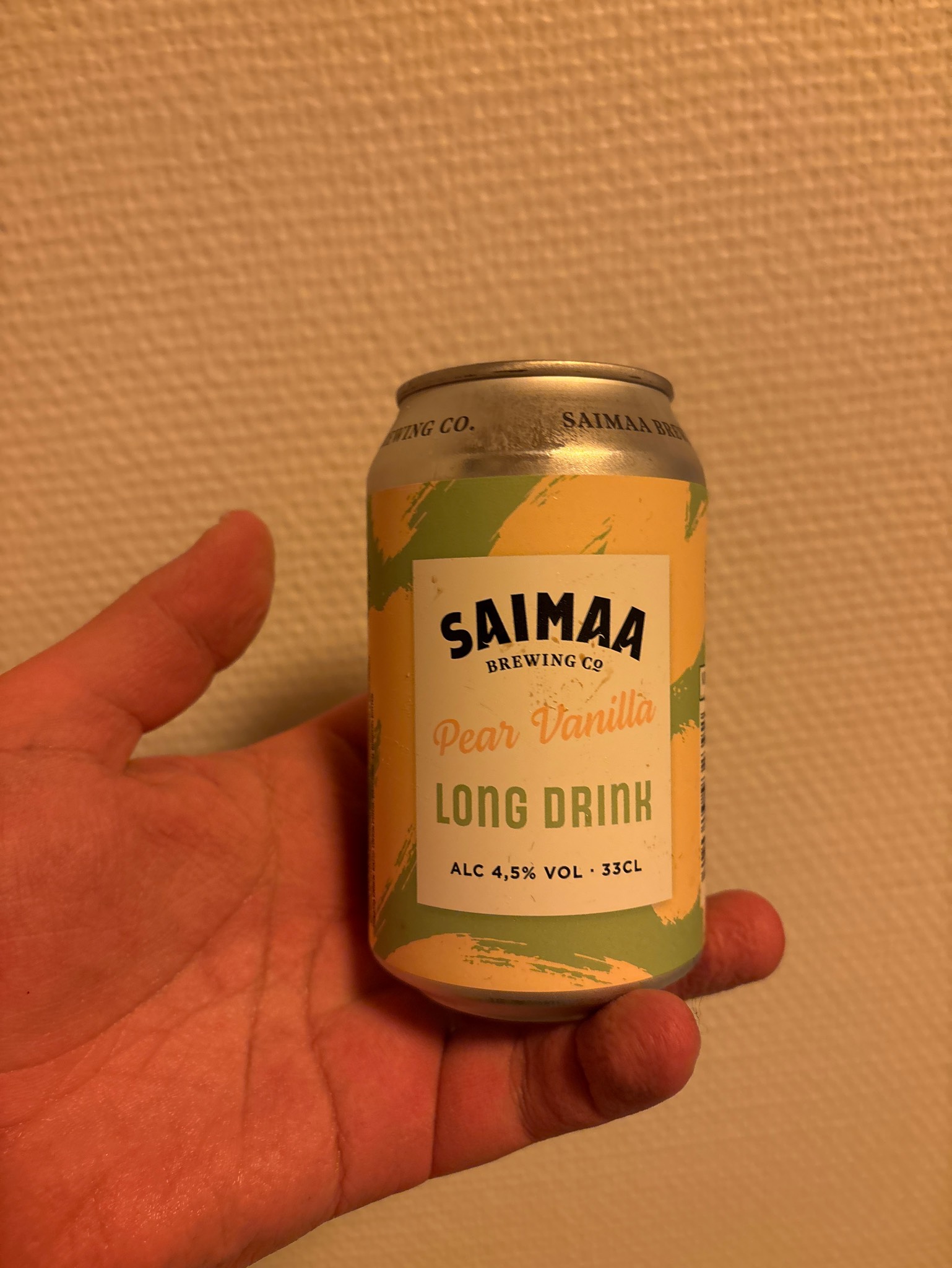 Saimaa Long Drink Pear Vanilla, Finland