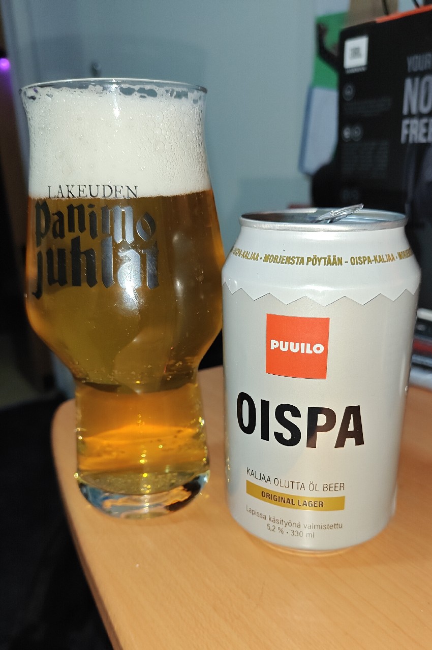 Oispa Original Lager, Finland