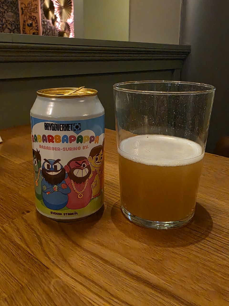 Rabarbapappa, Bryggverket