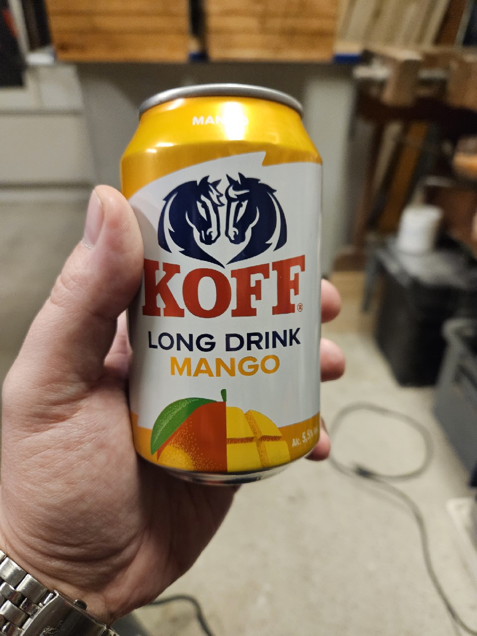 KOFF Long Drink Gin & Mango, Finland