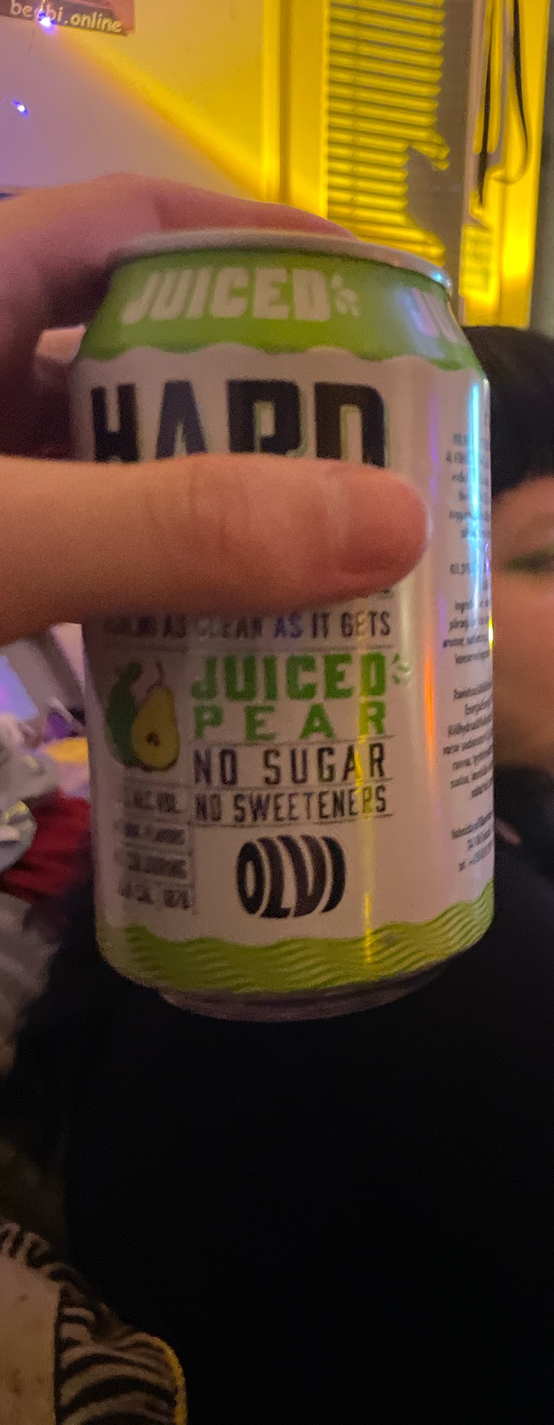 Hard Seltzer Juiced Pear, Finland