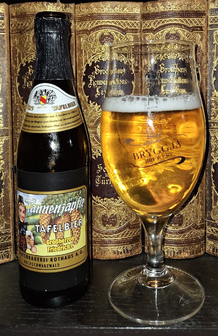 Tannenzäpfle Tafelbier, Badische Staatsbrauerei Rothaus