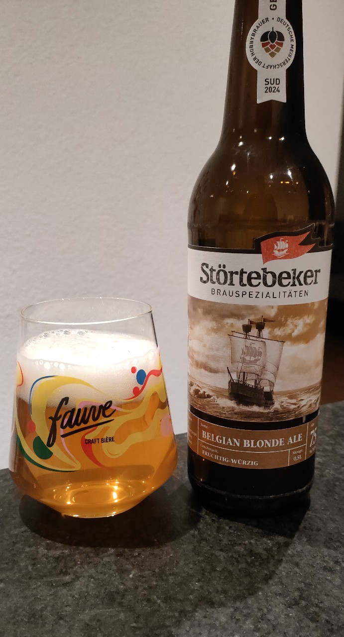 Belgian Blonde Ale, Störtebeker Braumanufaktur