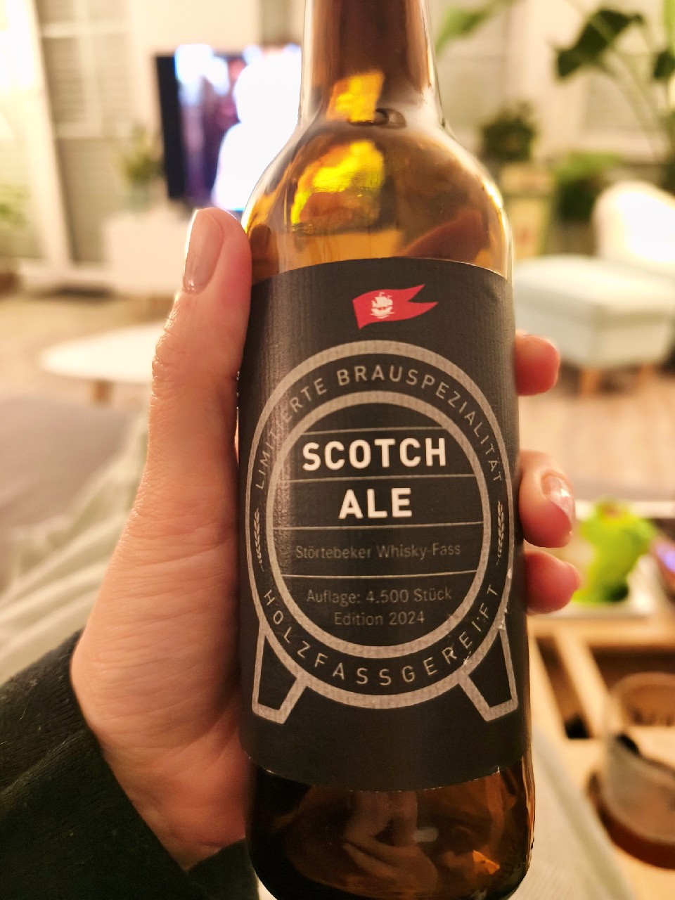 Scotch Ale Whisky-Fass (2024), Störtebeker Braumanufaktur