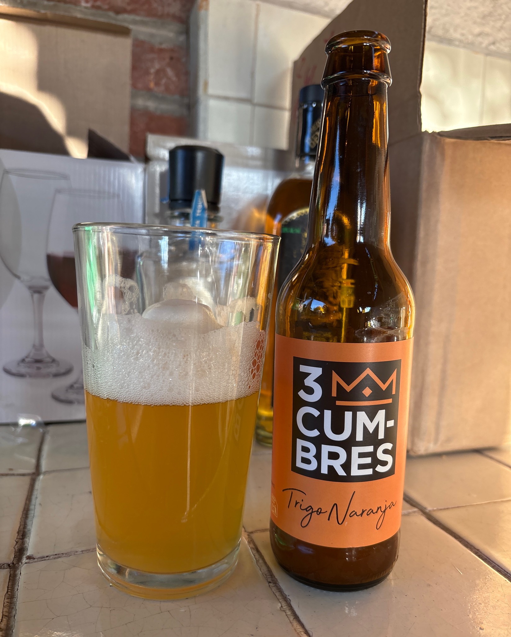 3 Cumbres Trigo Naranja, Maltman Brewing