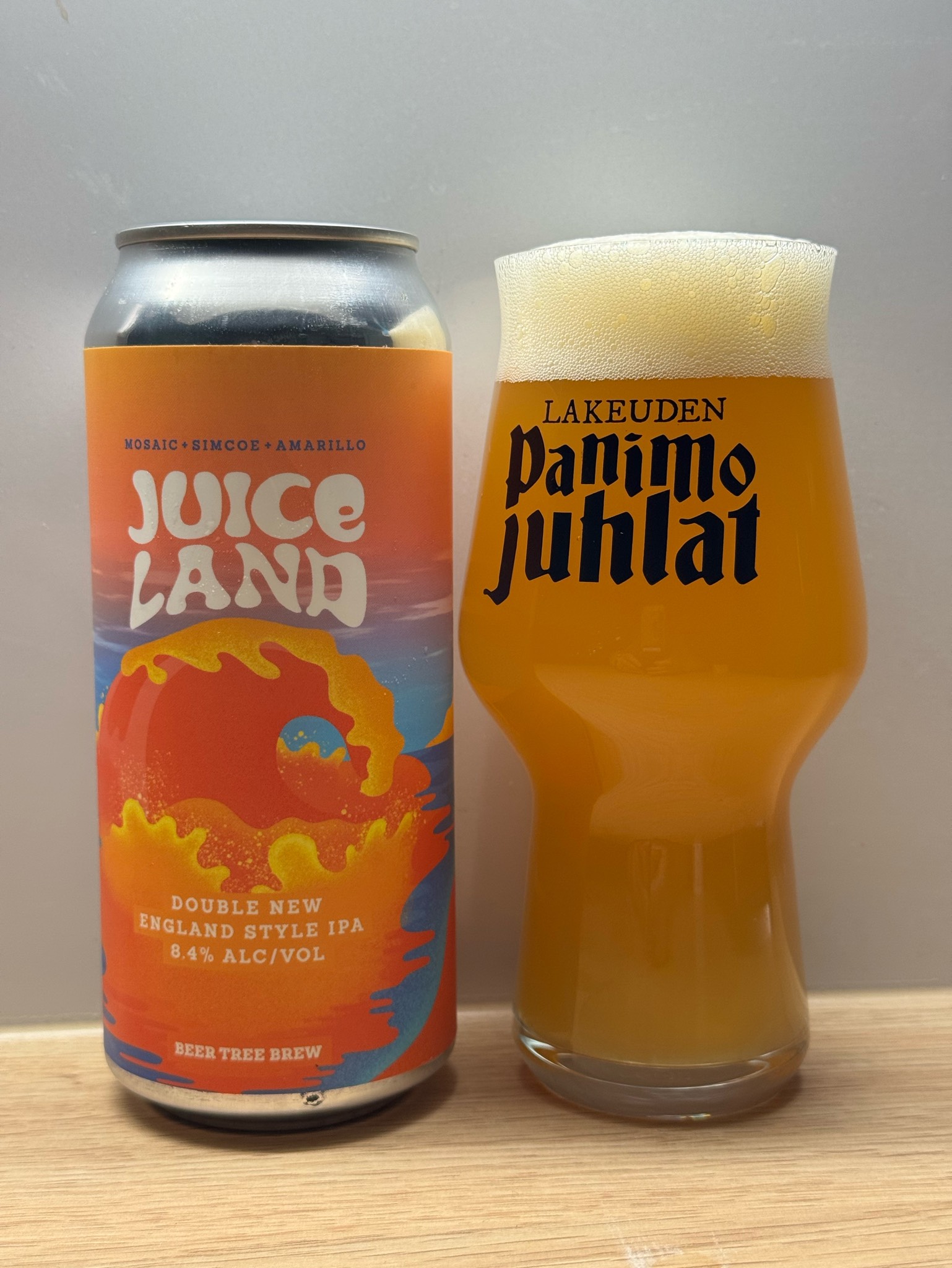 Juice land (Mosaic, Simcoe, Amarillo), Beer Tree Brew Co.