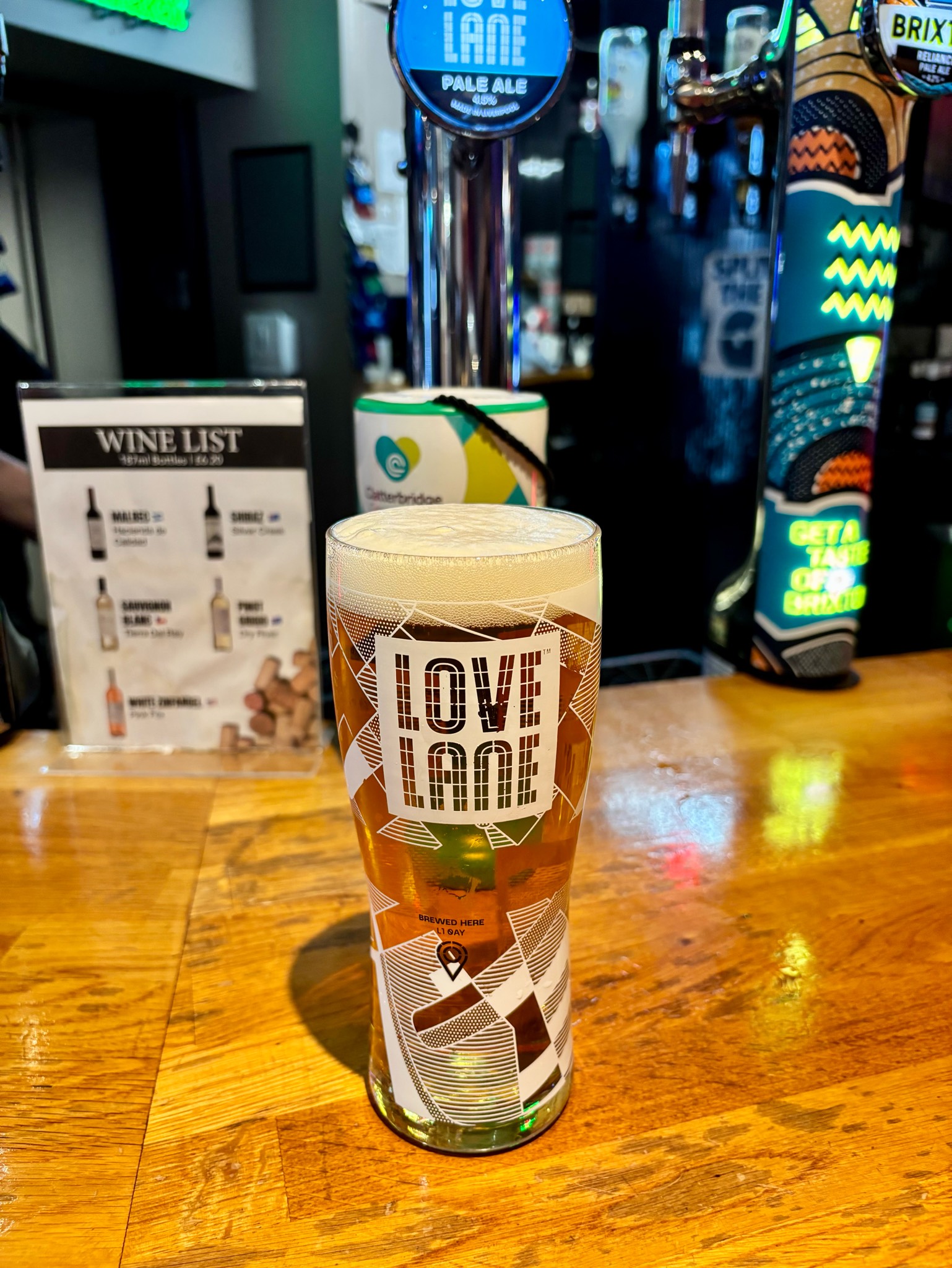 Love Lane Pale Ale, Love Lane Brewing