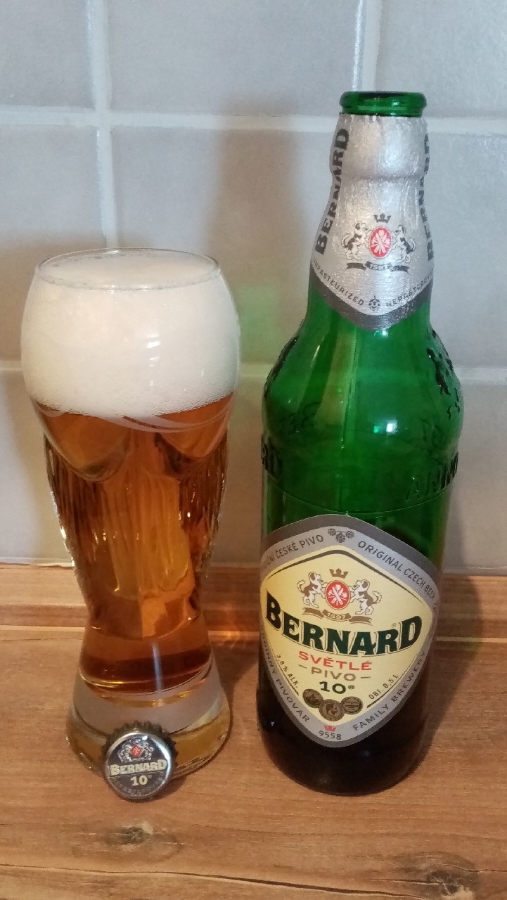 Bernard Světlé 10°, Bernard Family Brewery / Rodinný Pivovar Bernard