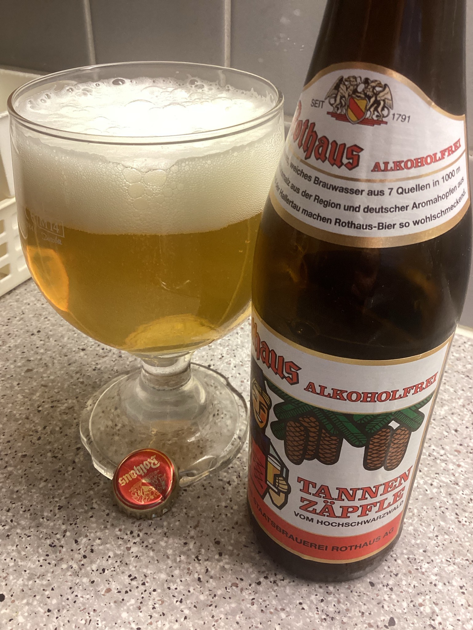 Tannen Zäpfle Alkoholfrei, Badische Staatsbrauerei Rothaus