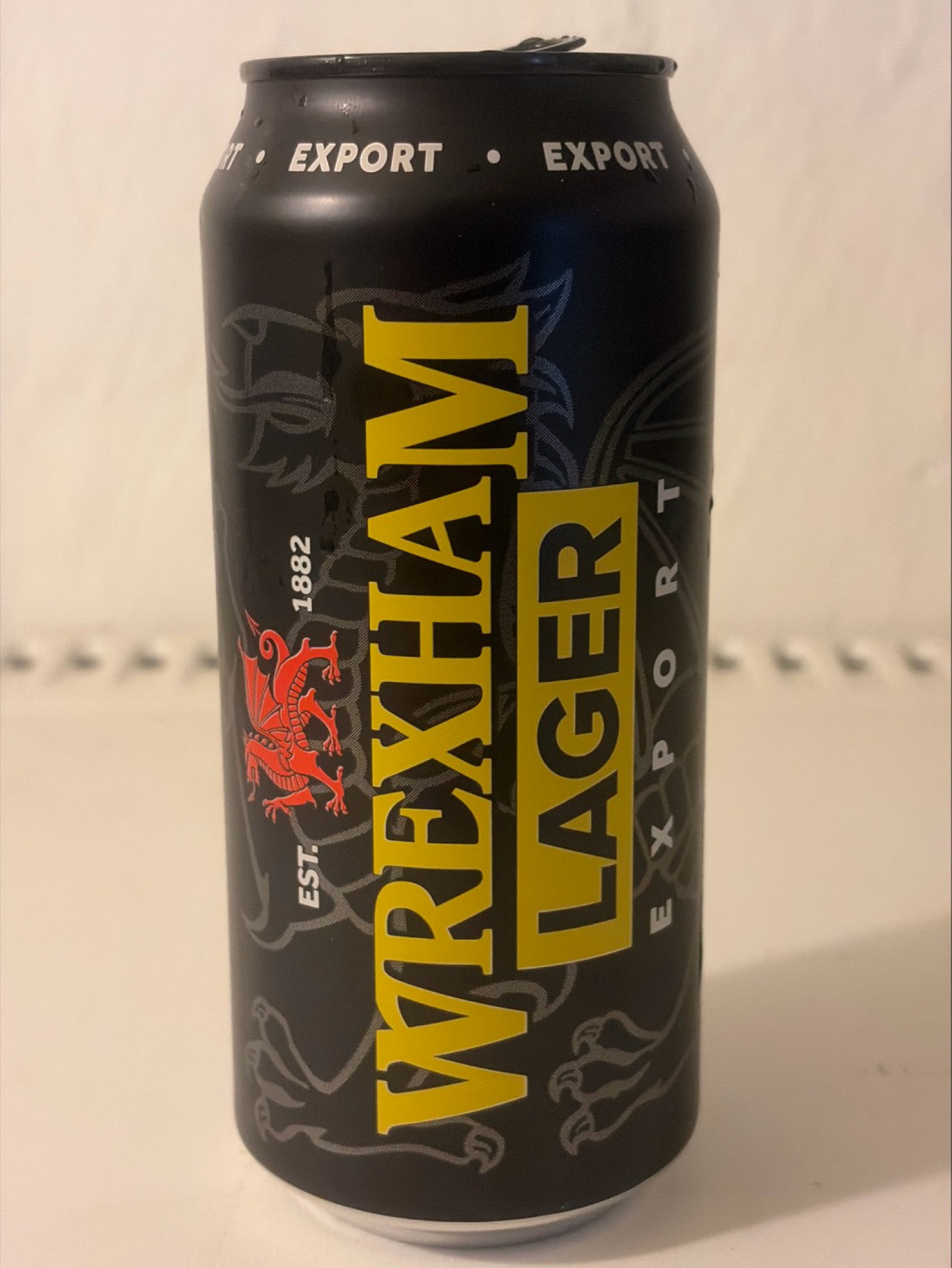 Wrexham Lager, Wales