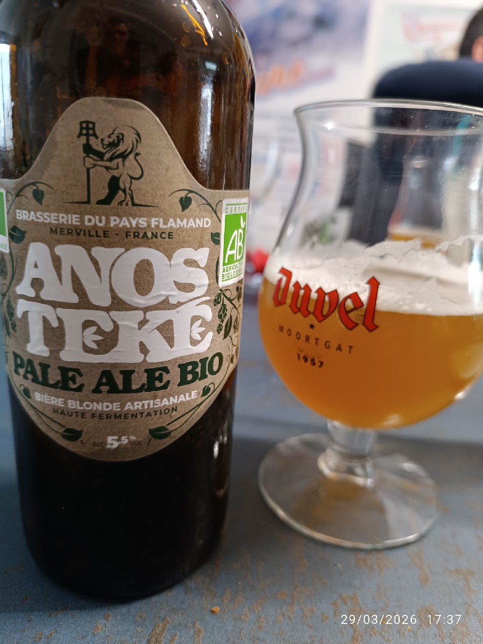 Anosteké Pale Ale Bio, Brasserie Du Pays Flamand