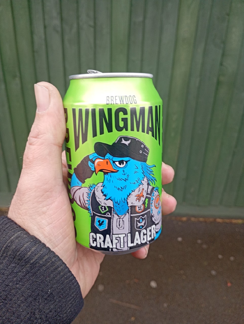 Wingman Craft Lager, Scotland