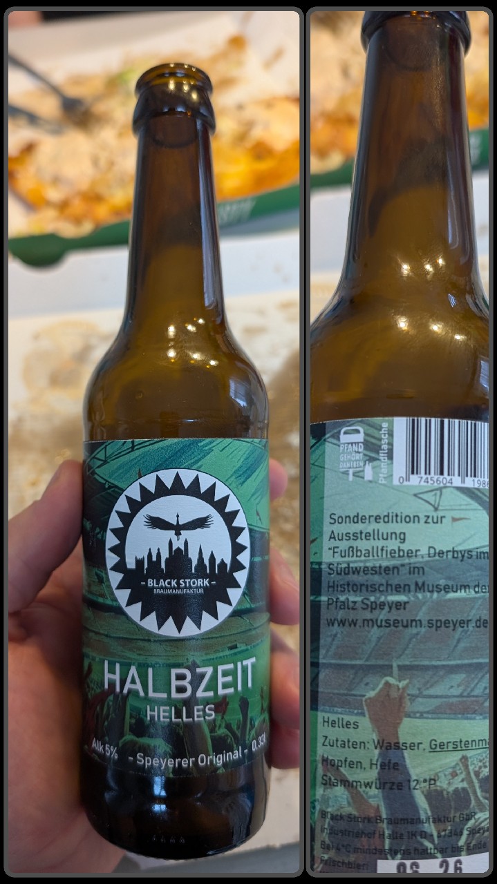 Halbzeit Helles, Black Stork Braumanufaktur