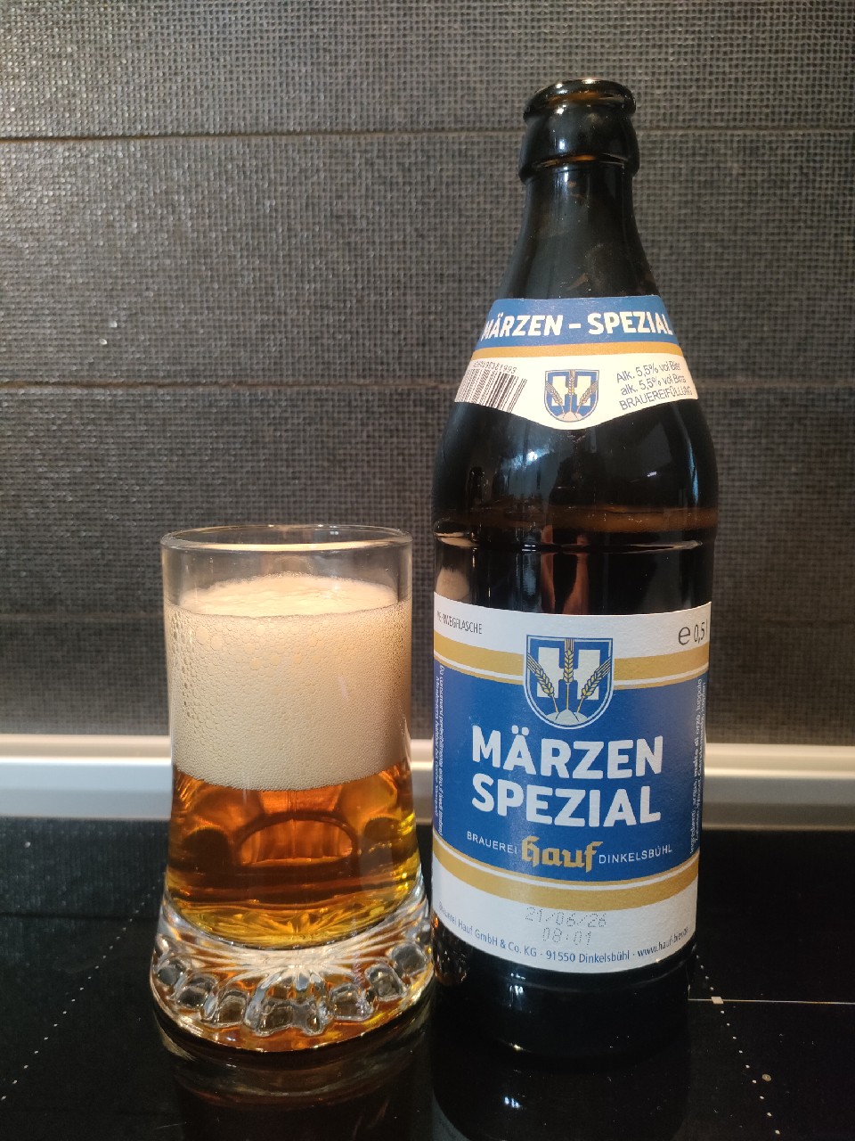 Märzen Spezial Hauf, Brauerei Hauf Dinkelsbühl