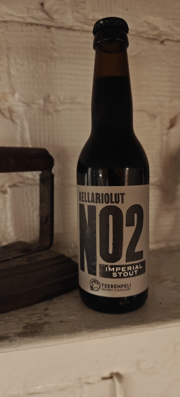 Kellariolut No 2 Imperial Stout, Teerenpeli Panimo & Tislaamo