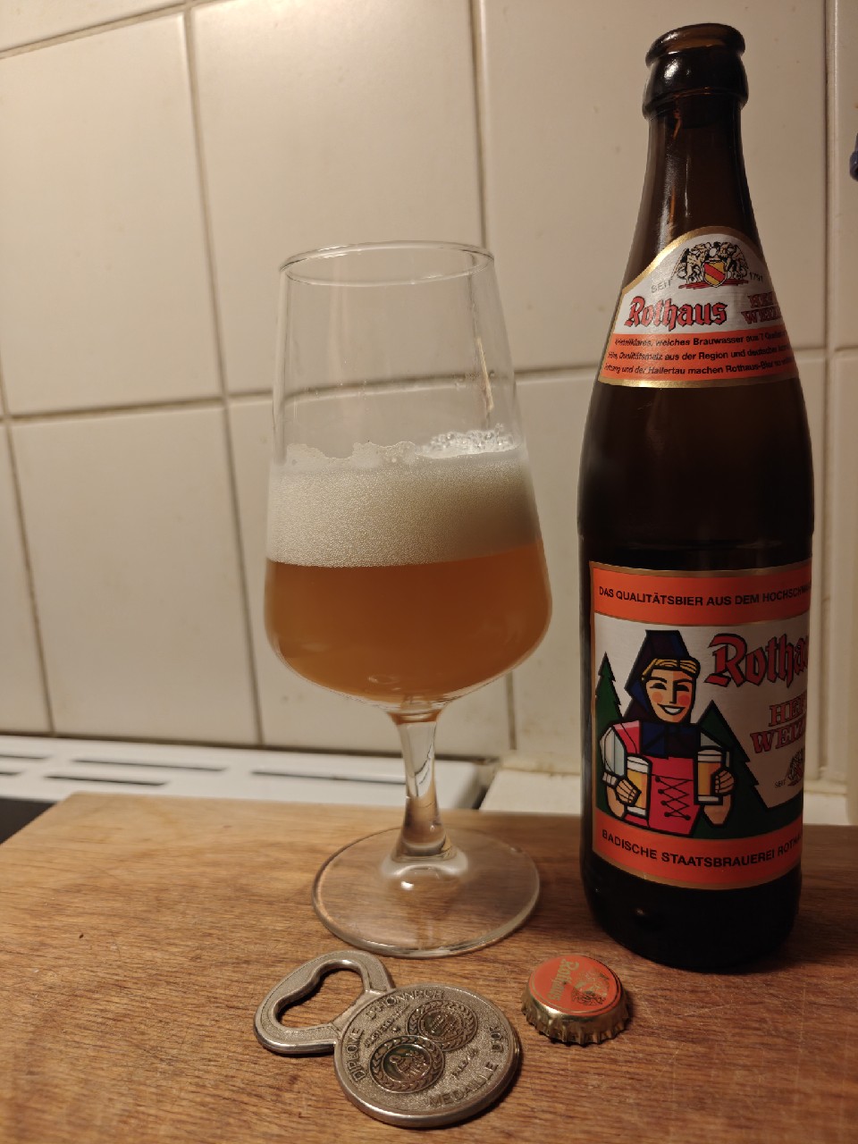 Rothaus Hefeweizen / Weizenzäpfle, Badische Staatsbrauerei Rothaus