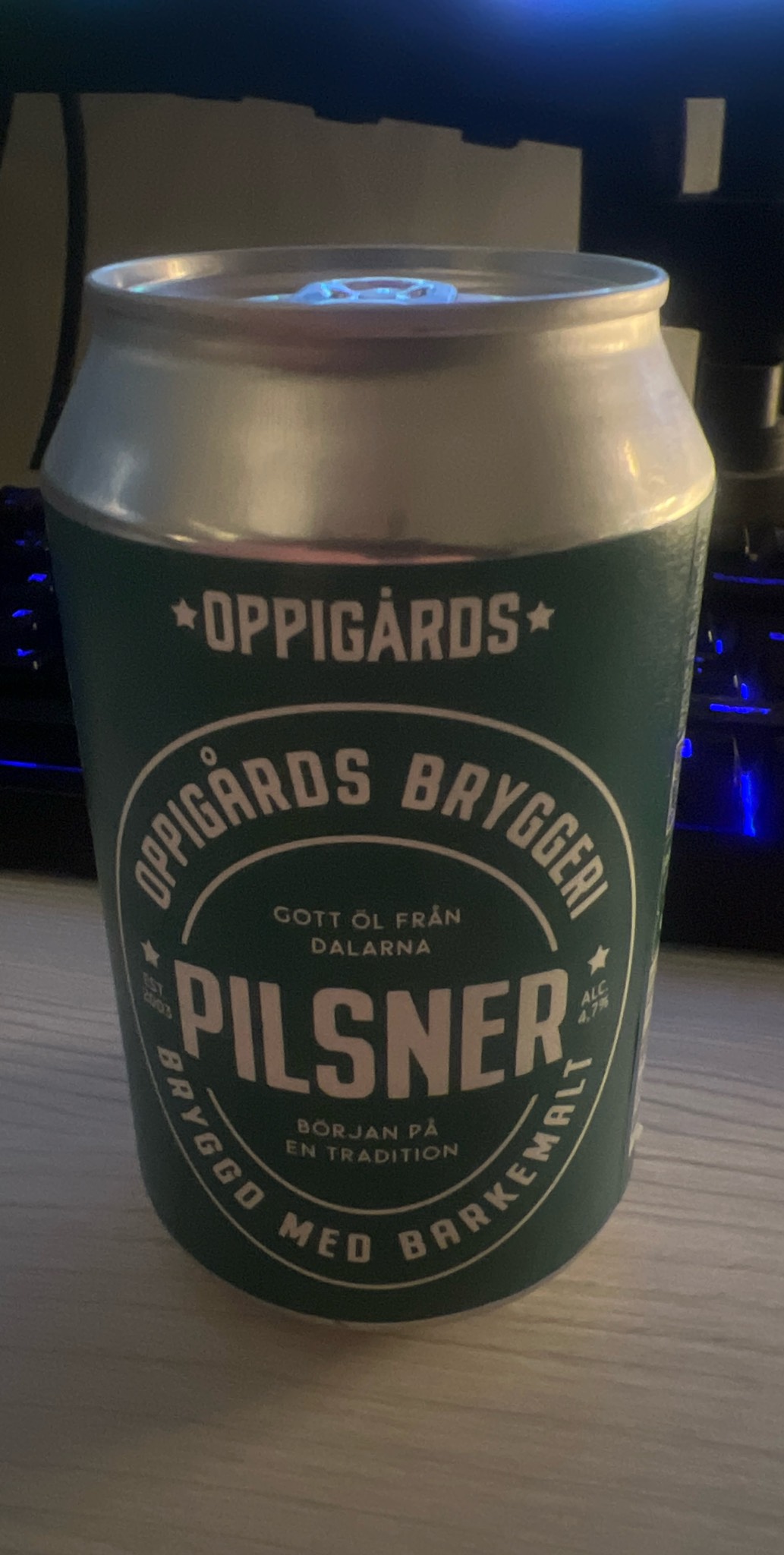 Oppigårds Pilsner, Oppigårds Bryggeri
