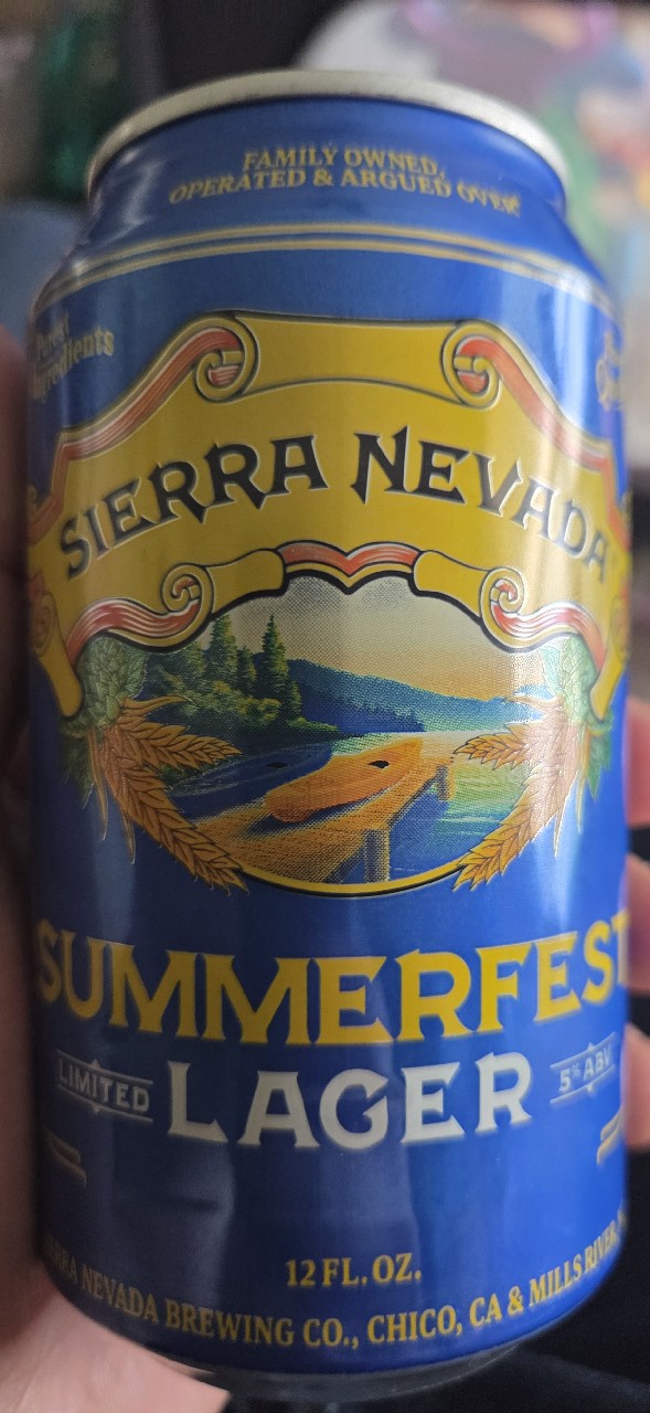 Summerfest Limited Lager 2026, Sierra Nevada Brewing Company