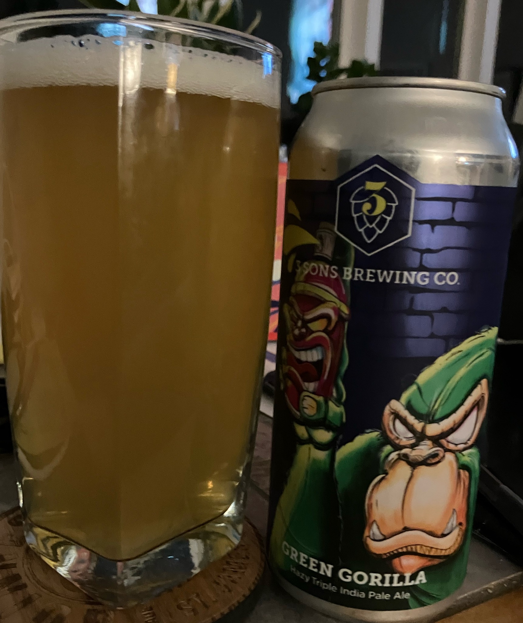Green Gorilla, 3 Sons Brewing Company