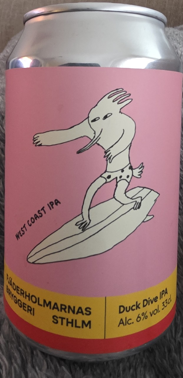 Duck Dive IPA, Fjäderholmarnas Bryggeri