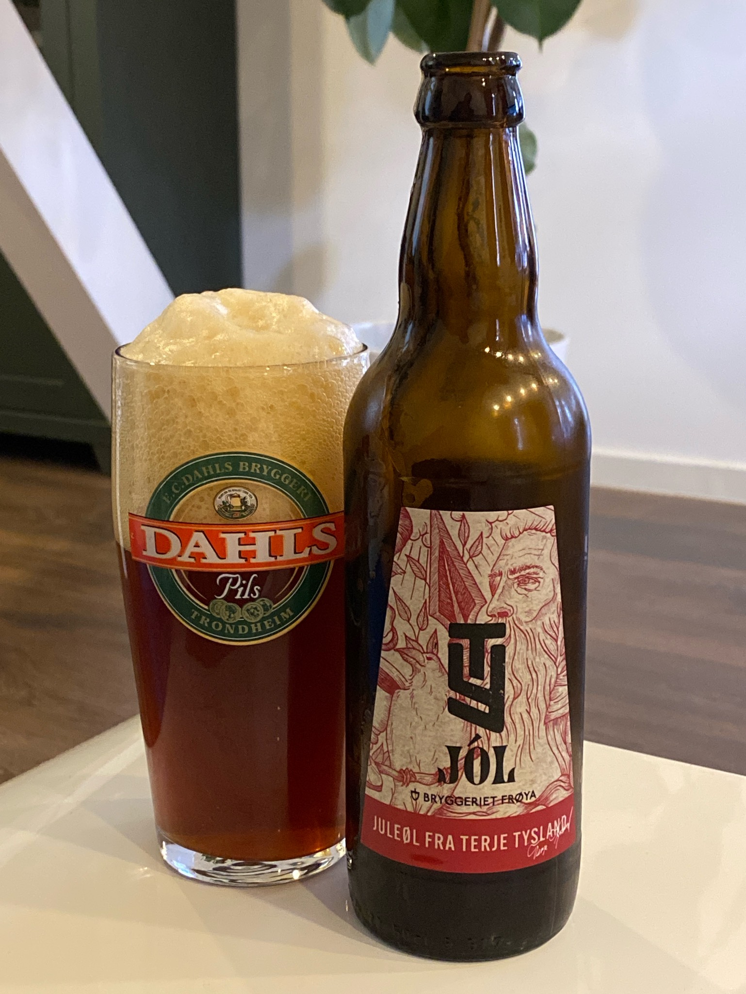 TY JÓL - Juleøl fra terje tysland, Bryggeriet Frøya