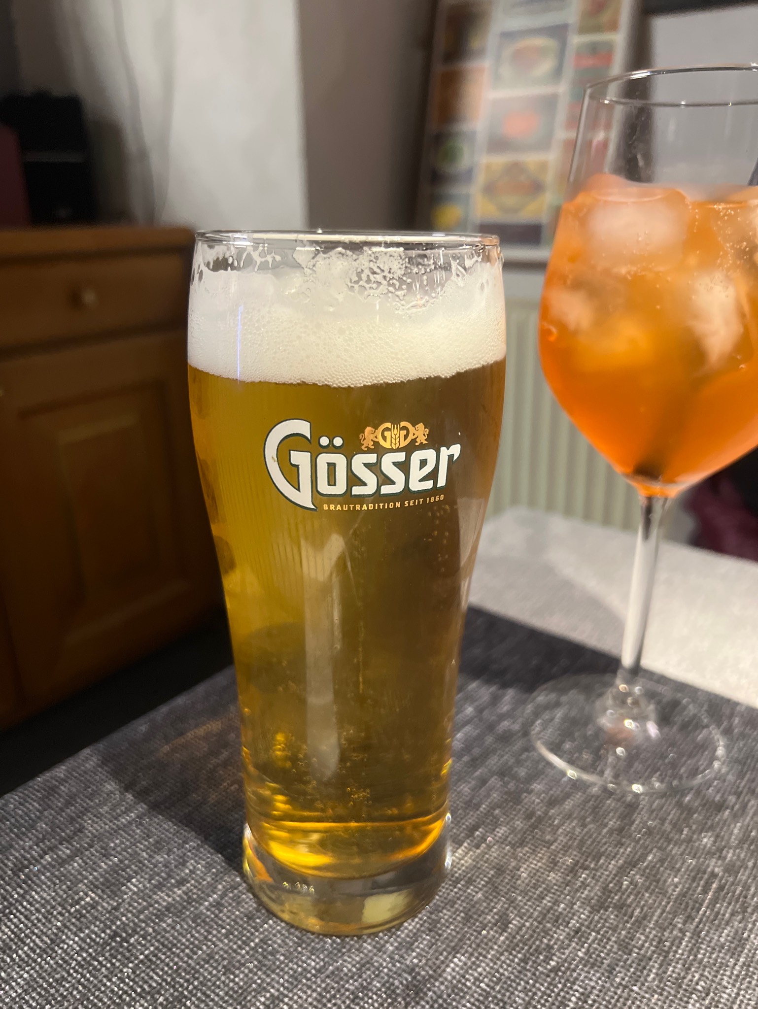 Gösser Natur Hell 4.9%, Brauerei Göss