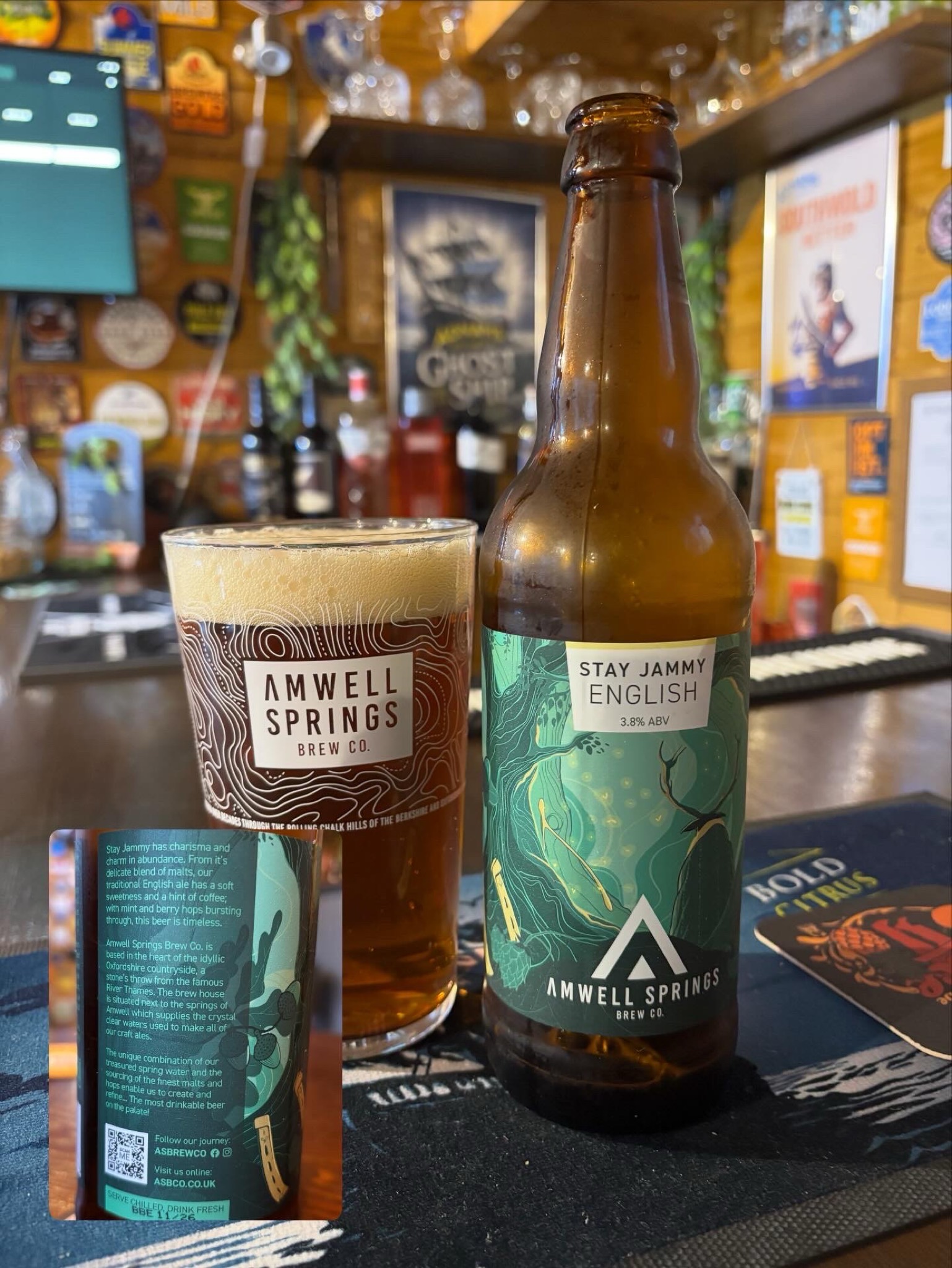 Stay Jammy, Amwell Springs Brewery Company Limited