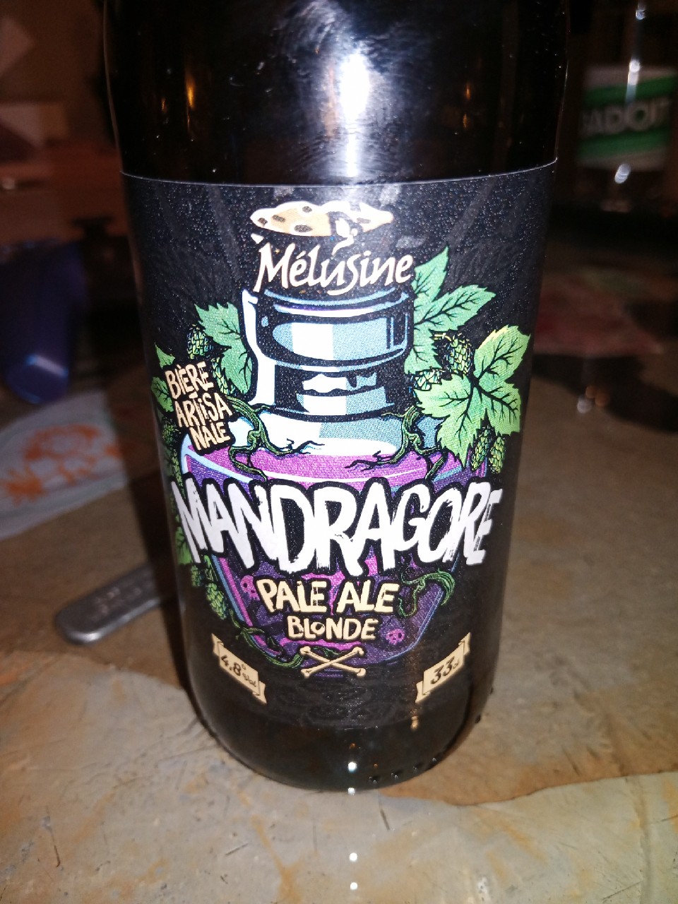 Mandragore Pale Ale, Brasserie Mélusine