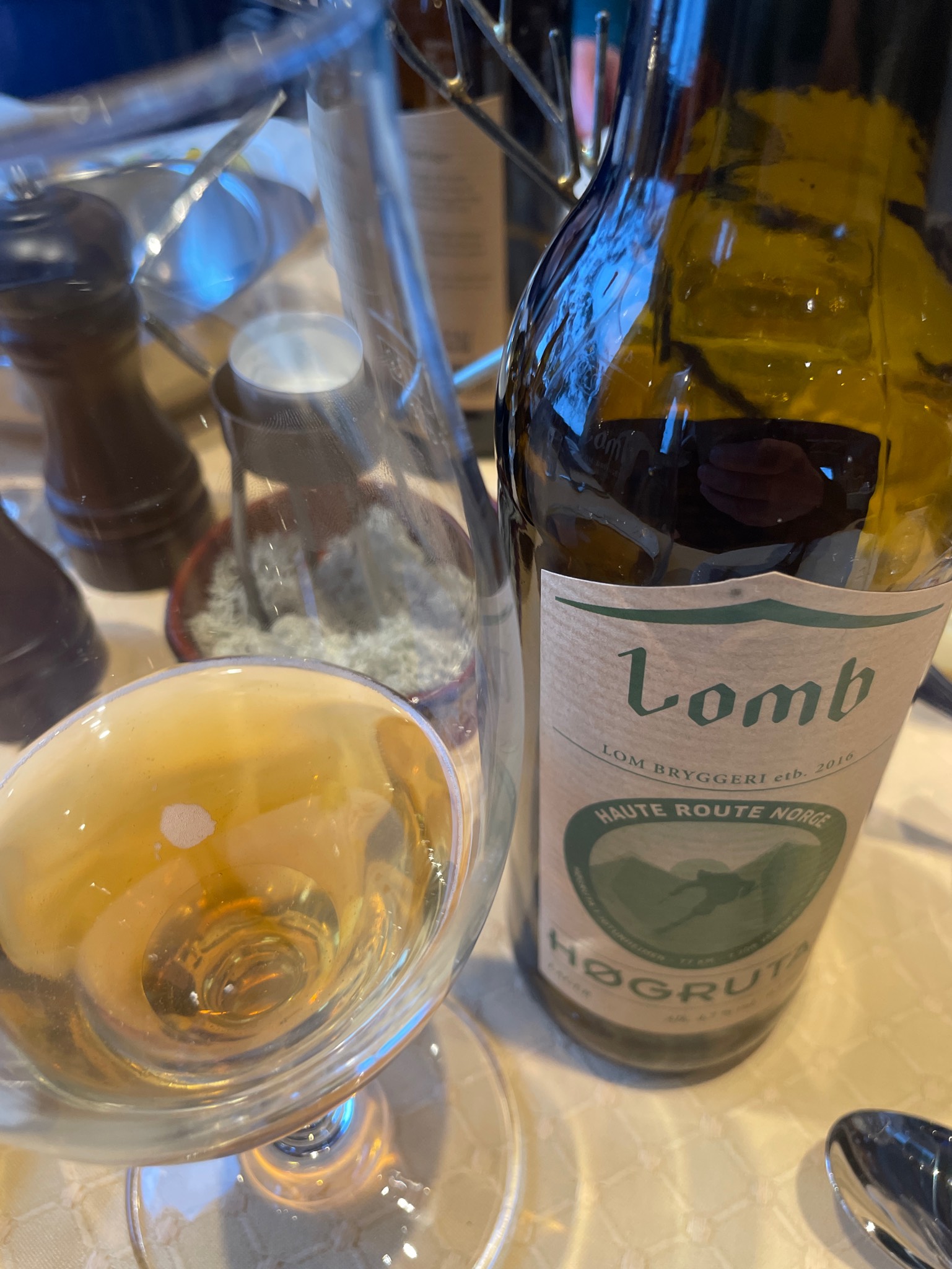 Lomb 4-Korn, Lom bryggeri