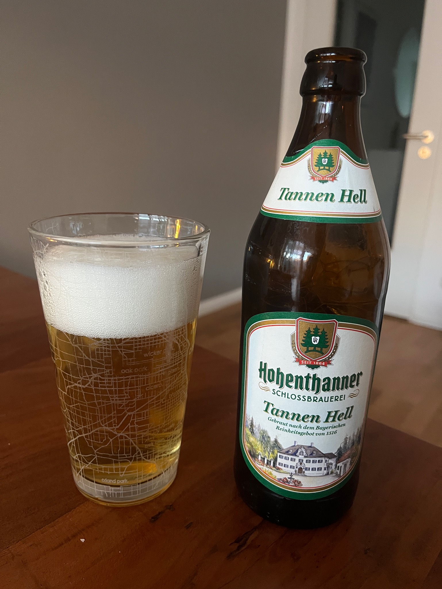 Tannen Hell, Hohenthanner Schlossbrauerei