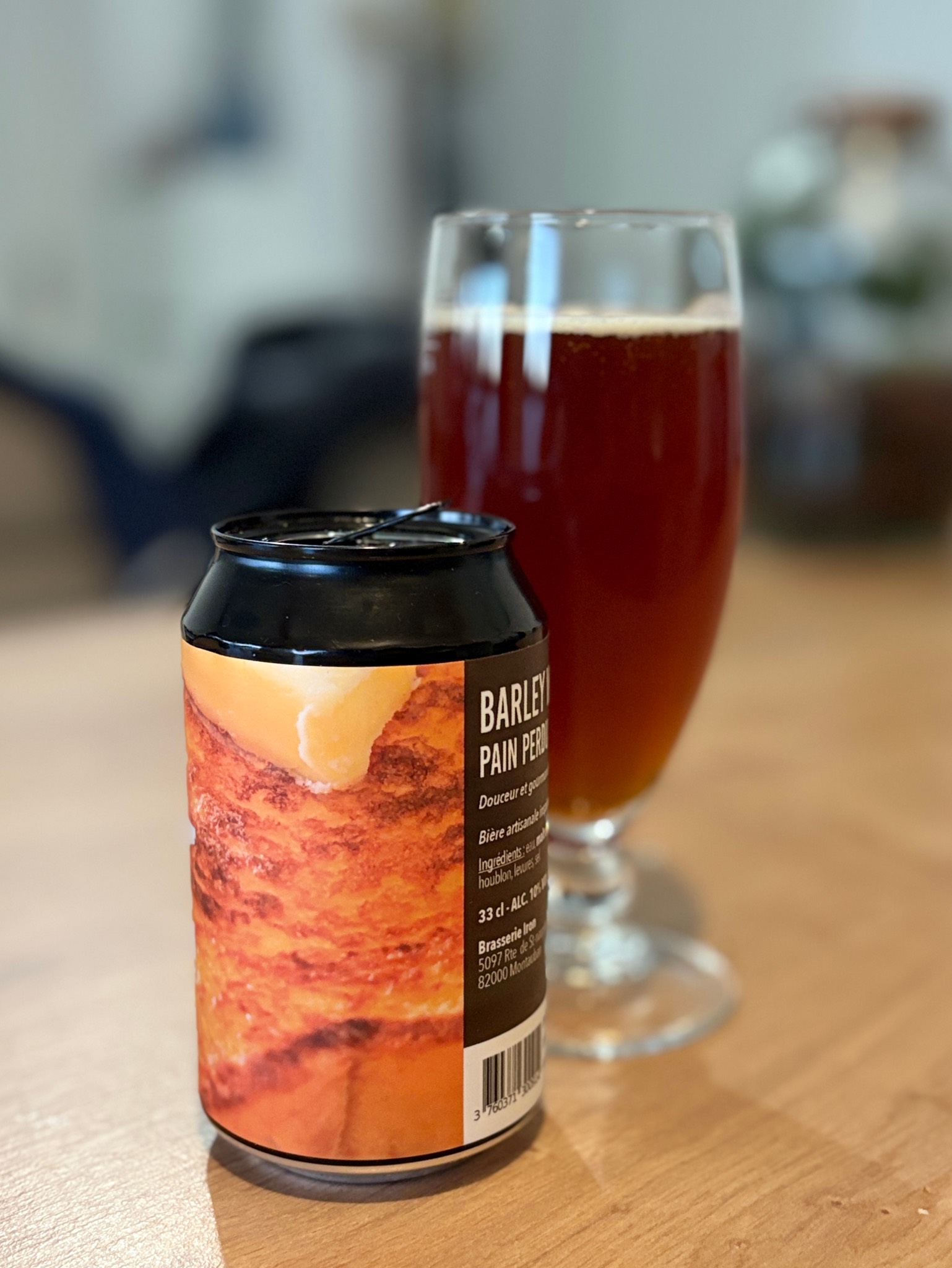Barley Wine Pain Perdu, Brasserie Iron