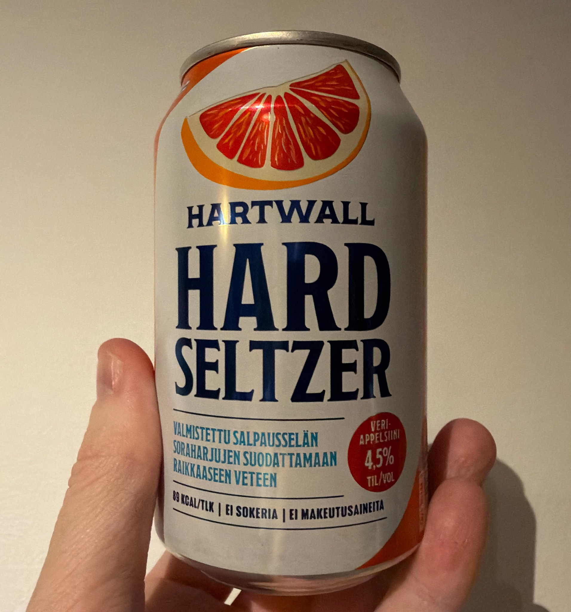 Hartwall Hard Seltzer Veriappelsiini, Finland
