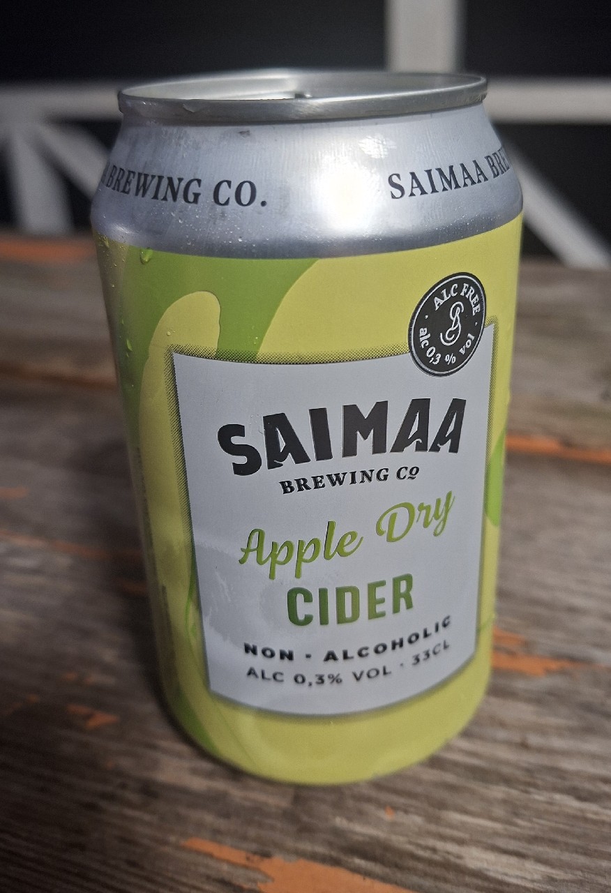 Apple Dry Non-Alcoholic Cider, Finland