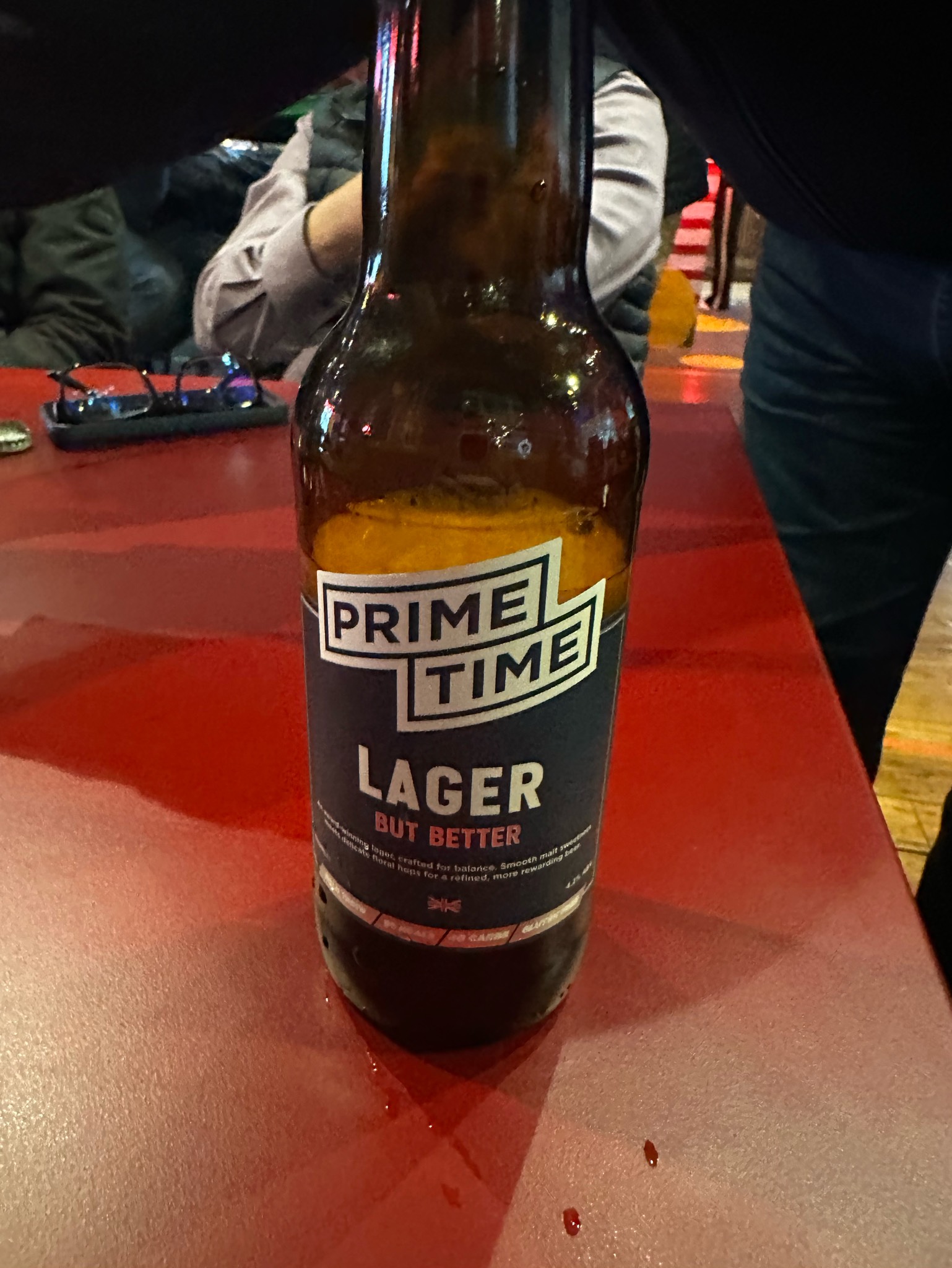 Prime Time Premium Lager, England