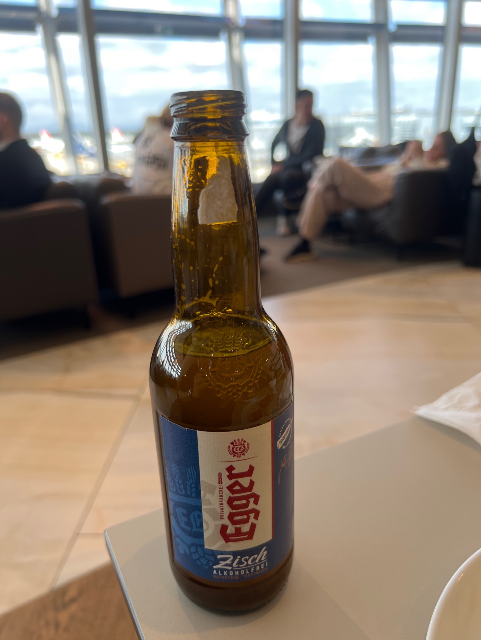 Egger Zisch Naturtrüb Alkoholfrei, Privatbrauerei Fritz Egger