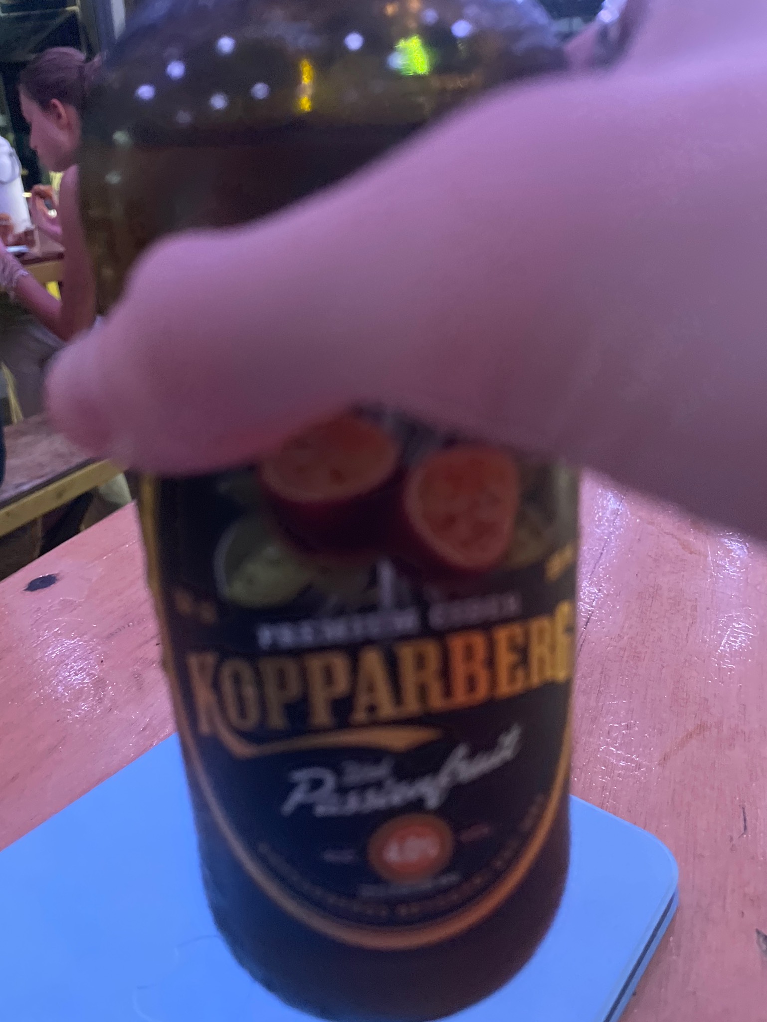 Kopparberg with Passionfruit, Sweden