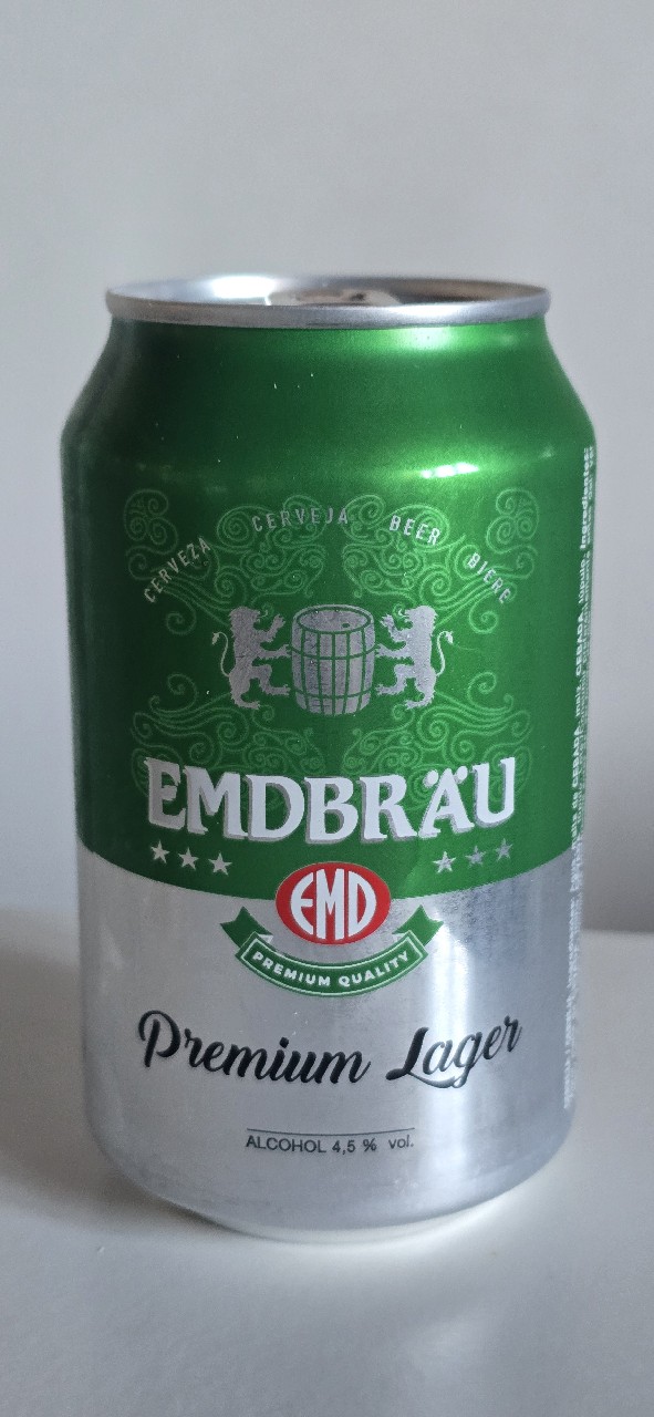 Emdbräu Premium Lager 4.5%, Emdbräu