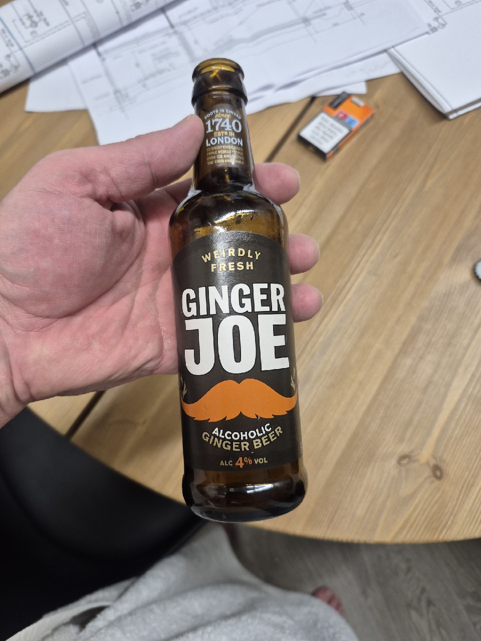 Ginger Joe, England