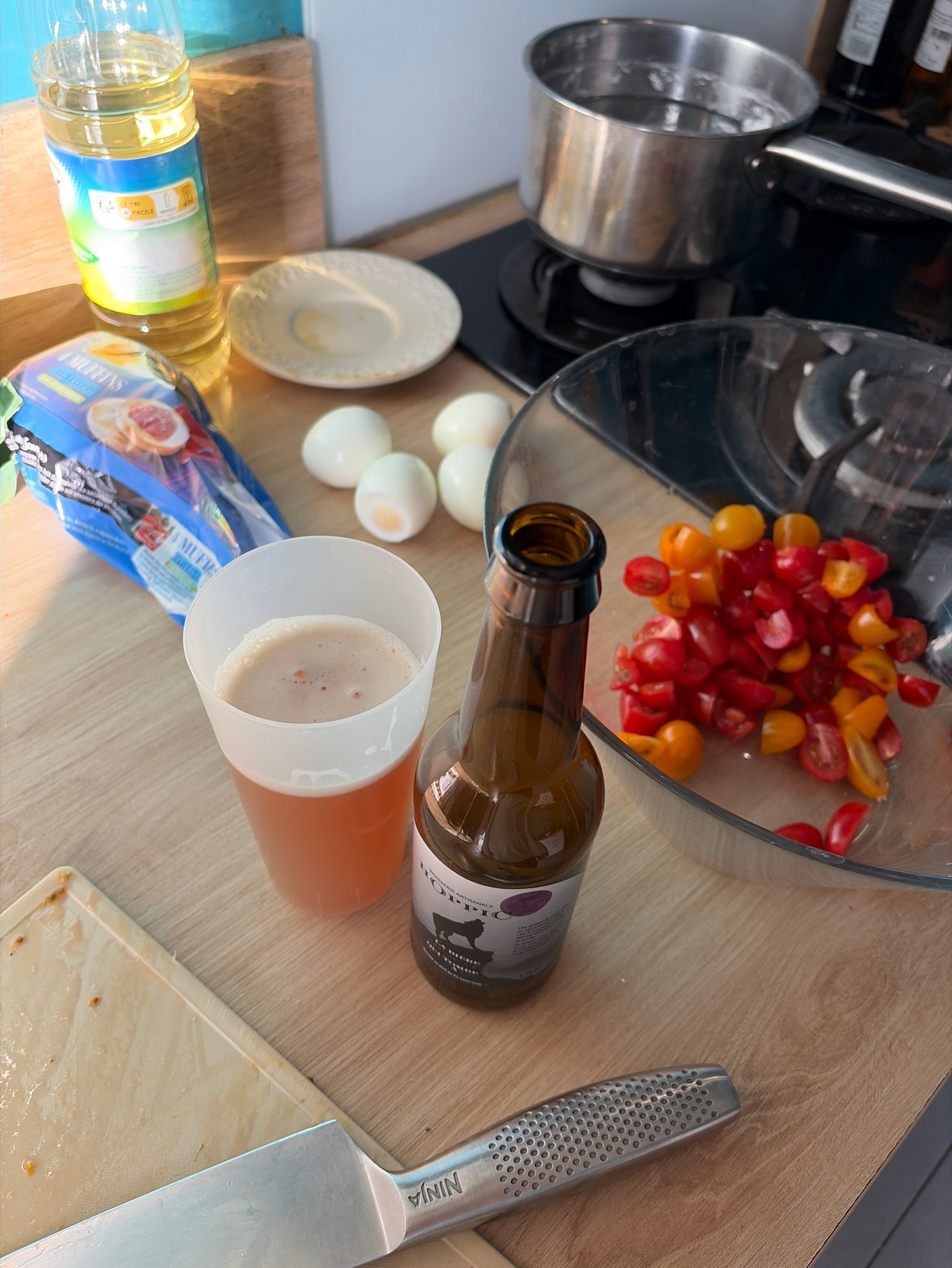 La Bière Au Muscat Qui Tombe À Pic (St-Loup), Brasserie Artisanale Hoppic