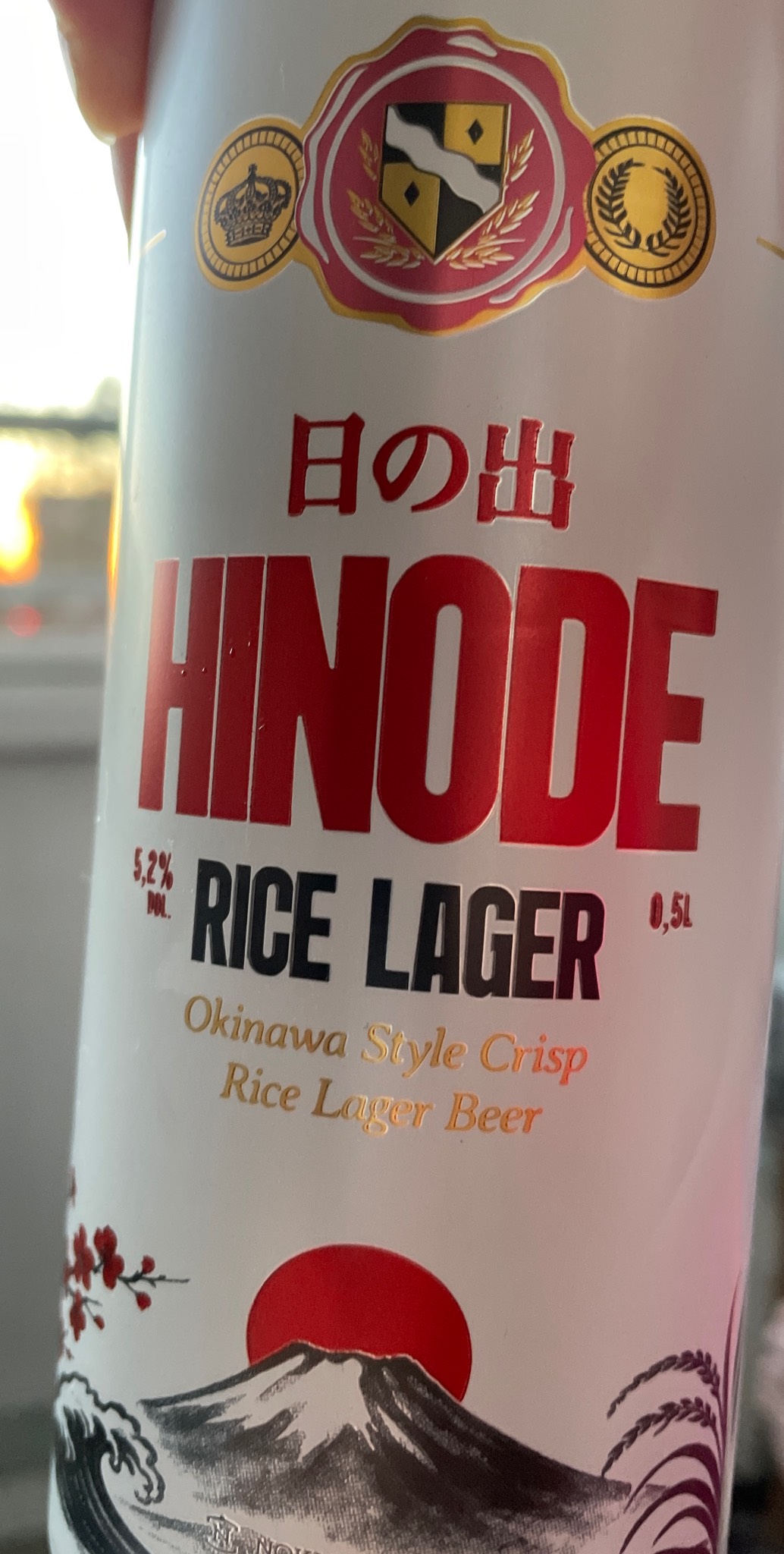 Keisari Hinode Rice Lager, Finland