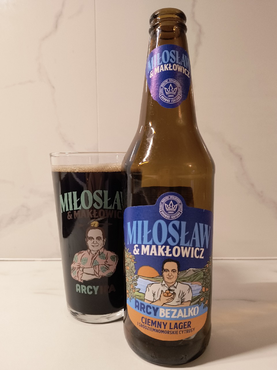 Miłosław & Makłowicz: Arcybezalko - Ciemny Lager, Poland